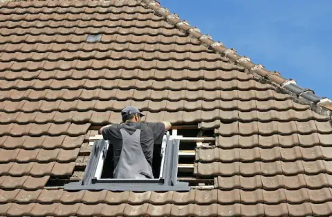 Pose de velux - Neuflize